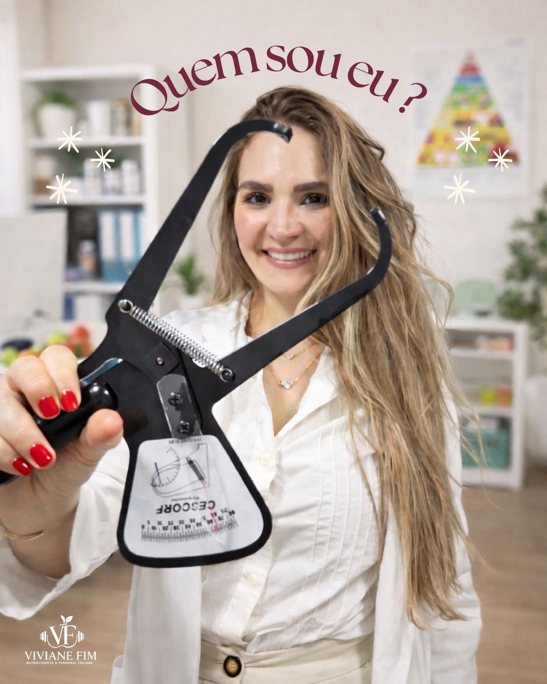 Apresentação da nutricionista Viviane Fim